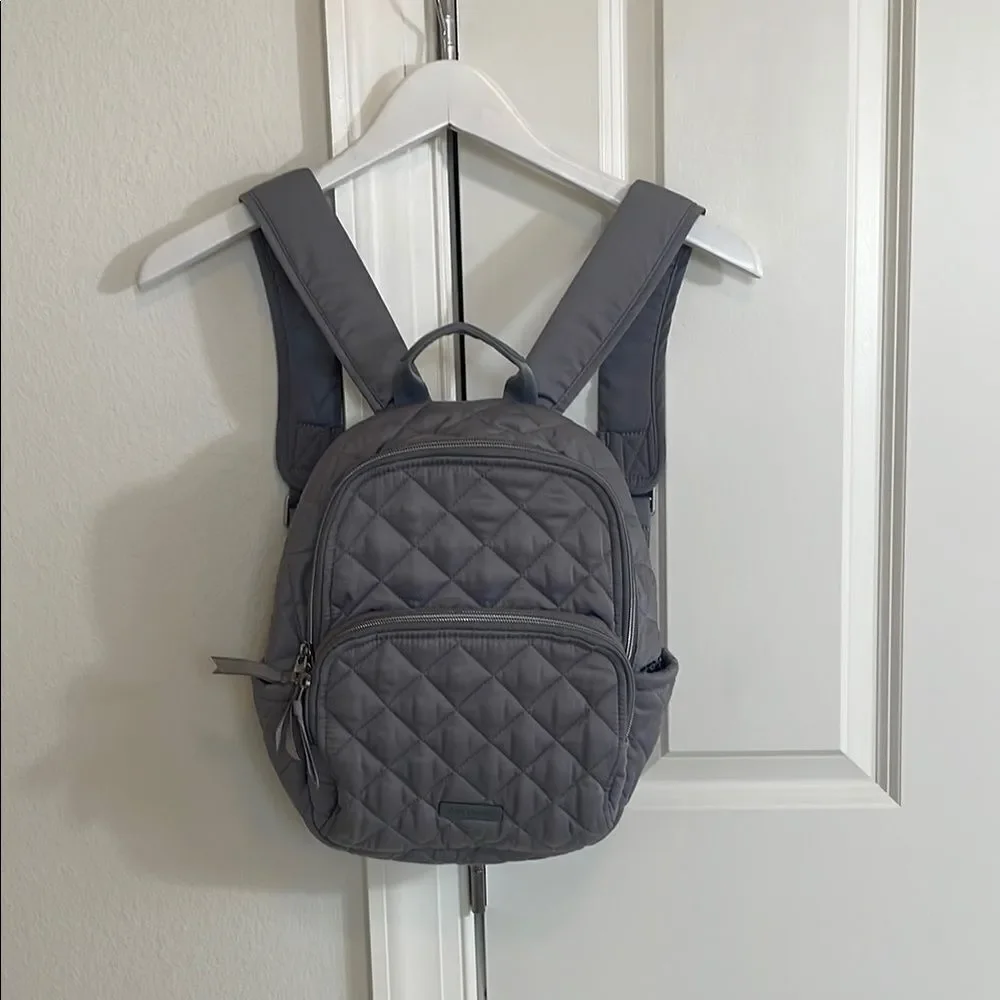 Vera Bradley | Bags | Verabradley Gray Quiltedbackpack  display picture 1